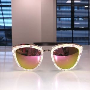 Diff Rose Cat Eye Sunglasses